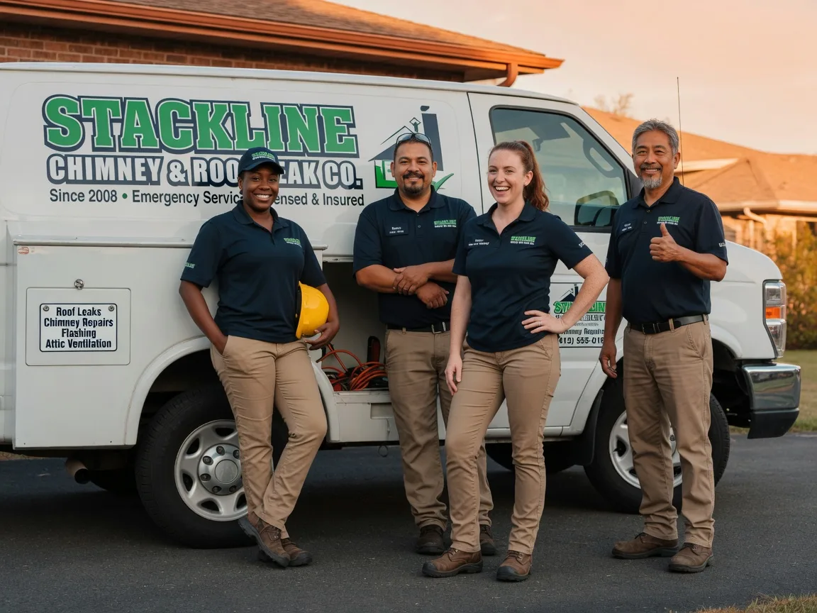 Chimney flashing repair company in Petrolia, TX